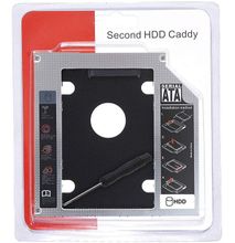 Generic 12.7mm Aluminum SATA HDD SSD Enclosure Hard Disk Drive Bay Caddy For Laptop